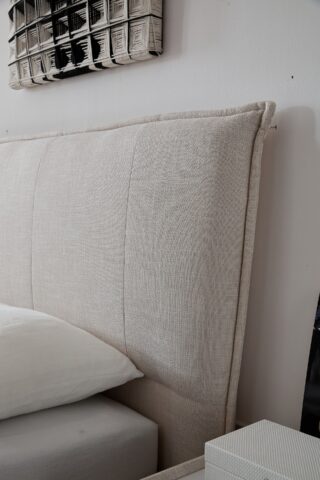 מיטה דגם מדריד – שמנת + מזרן מתנה