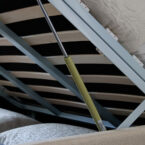 מיטה דגם מדריד – שמנת + ארגז מצעים ומזרן מתנה