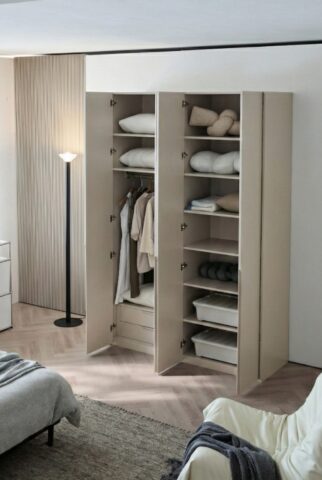 ארון דגם רן - 4 דלתות גוון סהרה