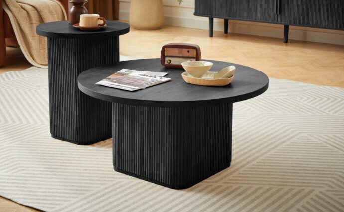 מזנון דגם רטרו בגוון שחור