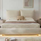 מיטה דגם נועה - שמנת + מזרן מתנה