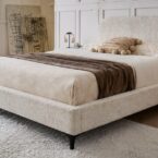 מיטה דגם סימפל - שמנת + מזרן מתנה