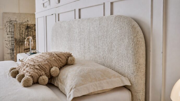 מיטה דגם סימפל - שמנת + מזרן מתנה