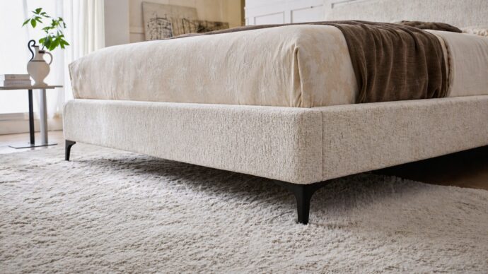 מיטה דגם סימפל - שמנת + מזרן מתנה