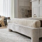 מיטה דגם רוני - שמנת בוקלה + מזרן במתנה