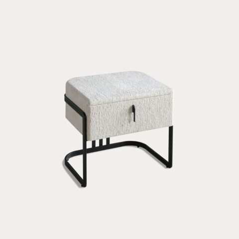 שידה דגם סימפל- שמנת