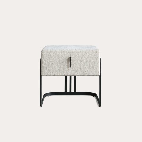 שידה דגם סימפל- שמנת