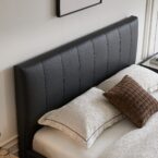 מיטה דגם לונדון – שחור + מזרן מתנה