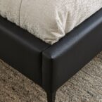 מיטה דגם לונדון – שחור + מזרן מתנה