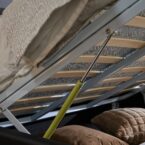 מיטה דגם מדריד – שחור + ארגז מצעים ומזרן מתנה