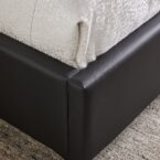 מיטה דגם מדריד – שחור + ארגז מצעים ומזרן מתנה