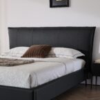 מיטה דגם מדריד – שחור + מזרן מתנה