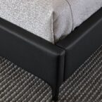 מיטה דגם מדריד – שחור + מזרן מתנה