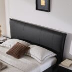 מיטה דגם מדריד – שחור + מזרן מתנה