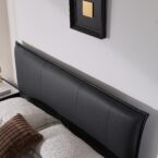 מיטה דגם מדריד – שחור + מזרן מתנה