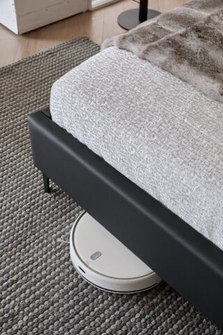 מיטה דגם מדריד – שחור + מזרן מתנה