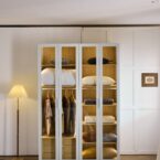 ארון דגם גלעד - 4 דלתות גוון שמנת + תאורה