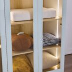 ארון דגם גלעד - 4 דלתות גוון שמנת + תאורה