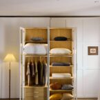 ארון דגם גלעד - 4 דלתות גוון שמנת + תאורה