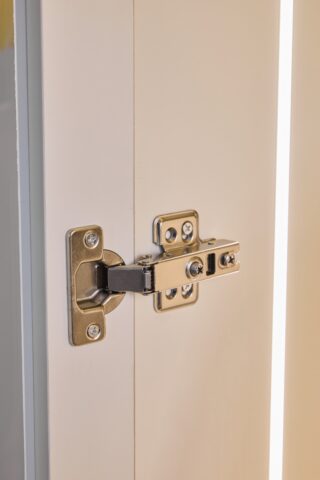 ארון דגם גלעד - 4 דלתות גוון שמנת + תאורה