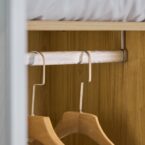 ארון דגם גלעד - 4 דלתות גוון שמנת + תאורה