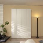 ארון דגם רן - 4 דלתות גוון לבן