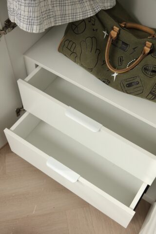 ארון דגם רן - 4 דלתות גוון לבן