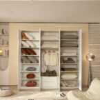 ארון דגם רן - 6 דלתות גוון לבן