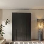 ארון דגם רן - 4 דלתות גוון שחור