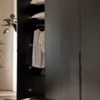 ארון דגם רן - 4 דלתות גוון שחור