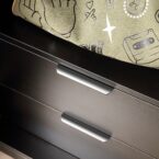 ארון דגם רן - 6 דלתות גוון שחור