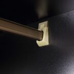 ארון דגם רן - 6 דלתות גוון שחור