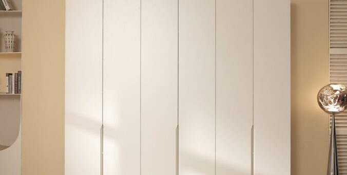 ארון דגם רן - 6 דלתות גוון לבן