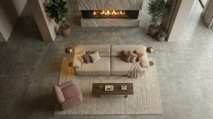 כורסא דגם איתי בגוון ורוד עתיק