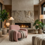 סלון דגם איתי בגוון אבן