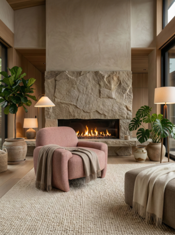 סלון דגם איתי בגוון אבן