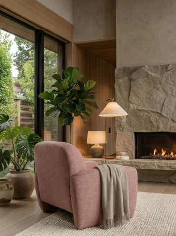 סלון דגם איתי בגוון אבן