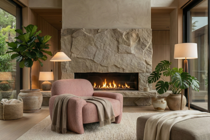 סלון דגם איתי בגוון אבן