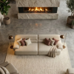 סלון דגם איתי בגוון אבן