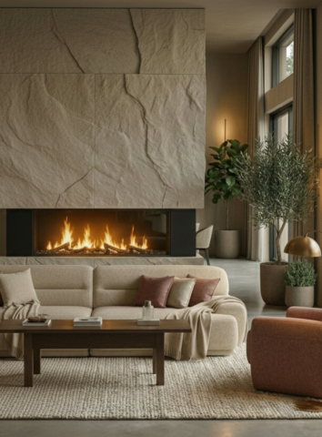 סלון דגם איתי בגוון אבן