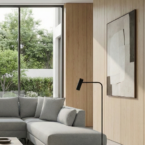 סלון דגם פלורידה פינתי בגוון אפור עננים