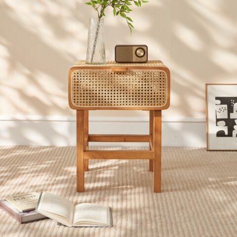 שידה דגם גליל - בגוון אלון טבעי