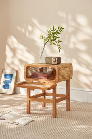 שידה דגם גליל - בגוון אלון טבעי