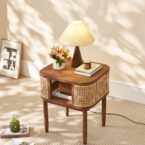 שידה דגם תמר - בגוון אגוז כהה