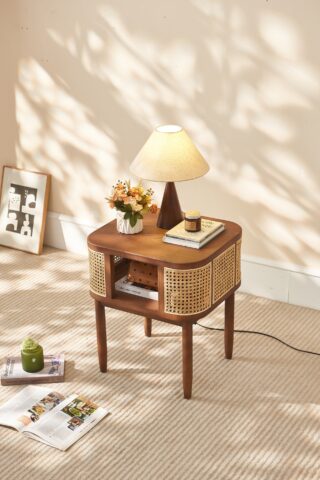 שידה דגם תמר - בגוון אגוז כהה