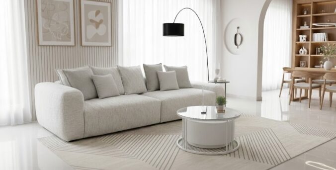 סלון דגם מיילי בגוון סהרה