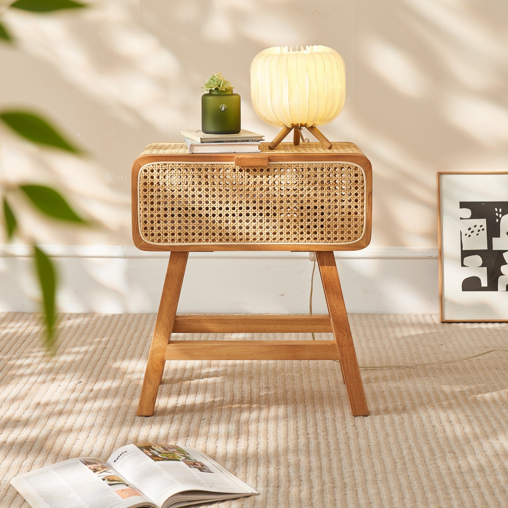 שידה דגם נטע - בגוון אלון טבעי