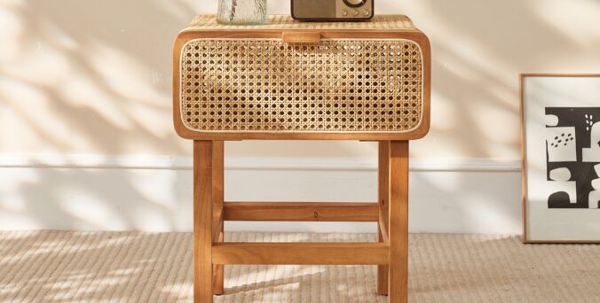 שידה דגם גליל - בגוון אלון טבעי