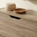 ארון נעליים דגם איתן בגוון שיטה