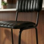 כיסא בר דגם ניס שחור